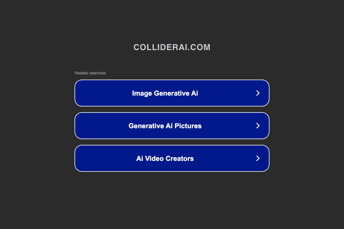 Collider AI screenshot