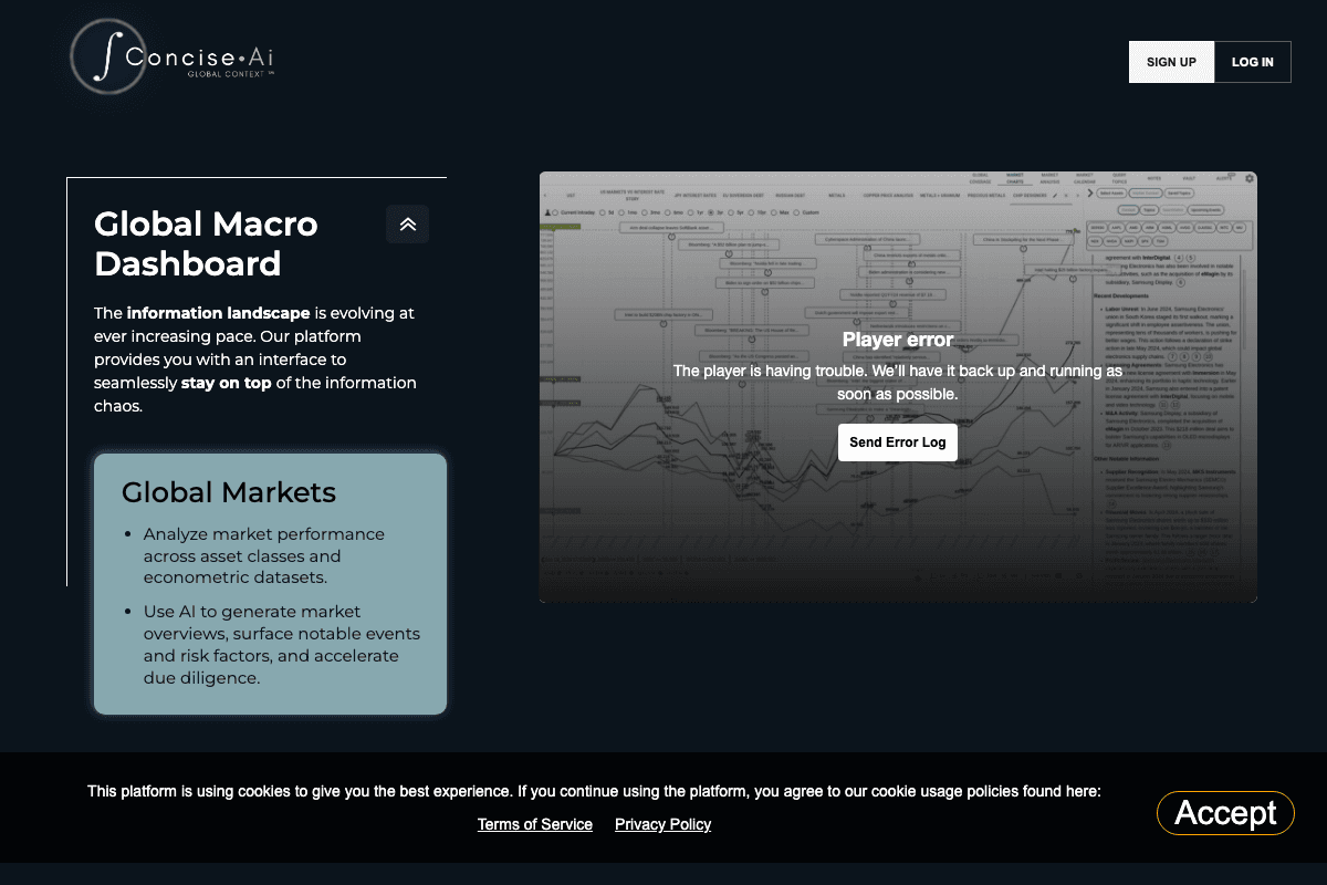 Concise AI screenshot