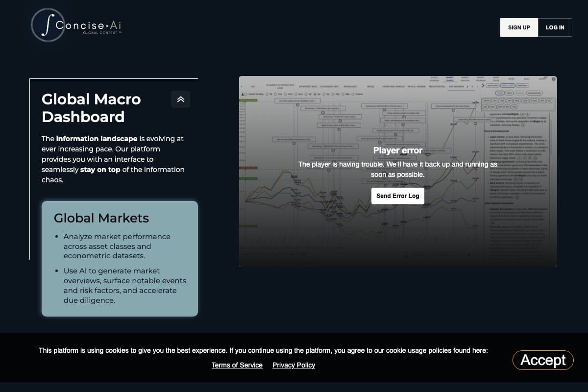 Concise AI screenshot