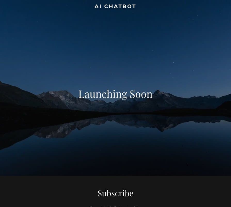 Ai Chatbot homepage interface - marketing tool review