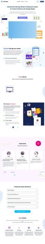 Chartmat homepage interface - marketing tool review