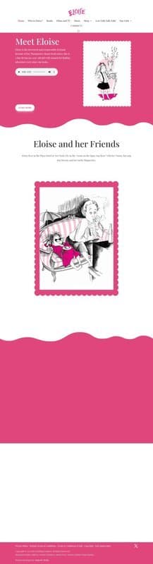 Eloise homepage interface - marketing tool review