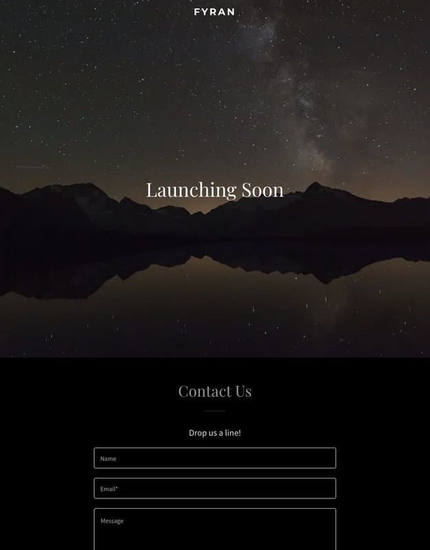 FYRAN homepage interface - marketing tool review