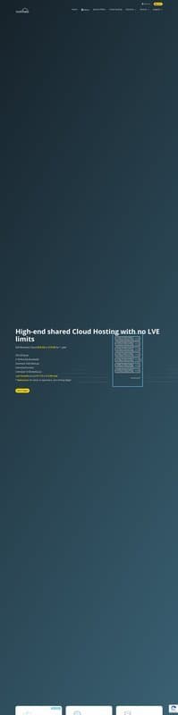 Hostmaria homepage interface - marketing tool review