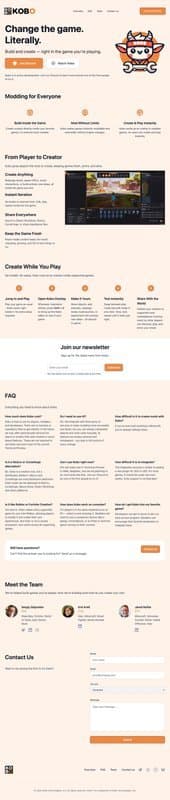 Kobo homepage interface - marketing tool review