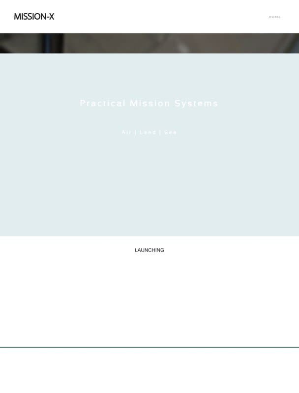 MissionX homepage interface - marketing tool review