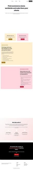 My Lead Fox homepage interface - marketing tool review