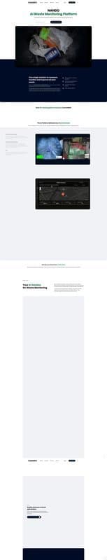 Nando AI homepage interface - marketing tool review