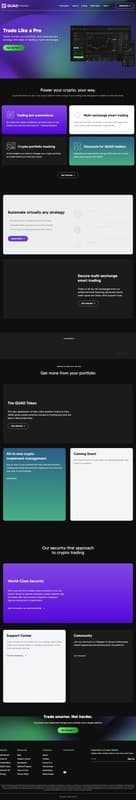 Quadency homepage interface - marketing tool review