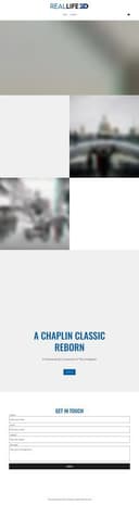 Real Life 3d homepage interface - marketing tool review