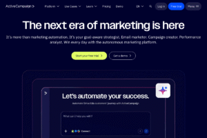ActiveCampaign Review: Complete Guide for 2025 – Features, Pricing & Alternatives logo