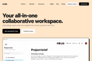 Coda Review: Complete Guide for 2025 – Features, Pricing & Alternatives logo