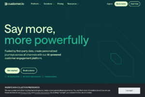 Customer.io Review: Complete Guide for 2025 – Features, Pricing & Alternatives logo