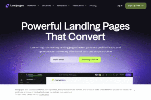 Leadpages Review: Complete Guide for 2025 – Features, Pricing & Alternatives logo