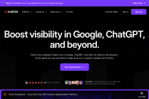 Surfer Review: Complete Guide for 2025 – Features, Pricing & Alternatives