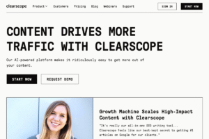 Clearscope Review – Features, Pricing & Alternatives 2025 logo