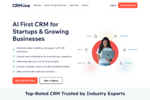 CrmOne Review: Complete Guide for 2025 – Features, Pricing & Best Alternatives logo