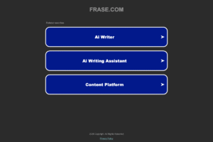 Frase Review – Features, Pricing & Alternatives 2025 logo