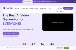 Pictory Review – Features, Pricing & Alternatives 2025 logo