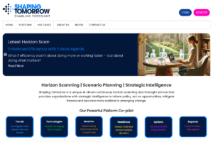 Shaping Tomorrow logo