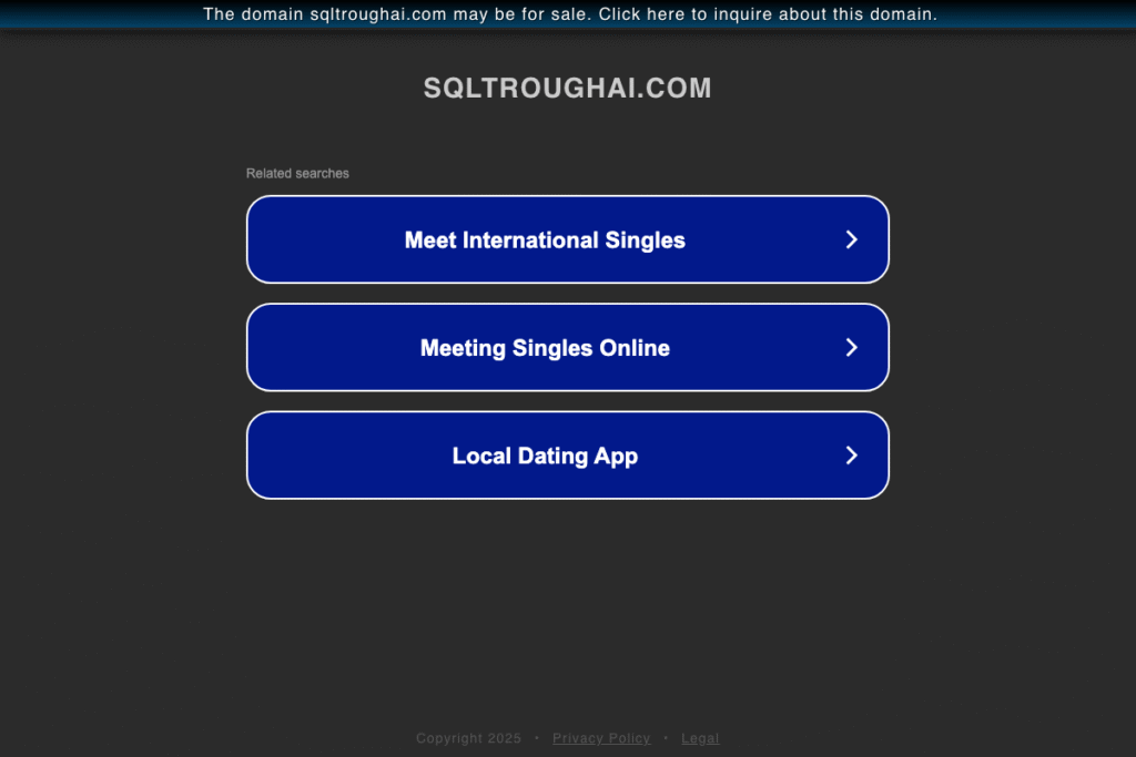 SQLtroughAI homepage interface